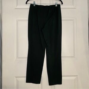 J. Jill Ponte Knit Slim Leg Pull On Pants Deep Green Color Size Petite Small